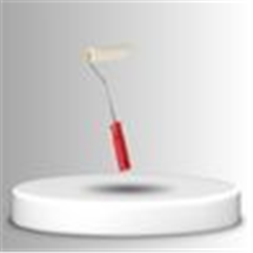 10 cm Kadife Boya Rulosu / Saplı